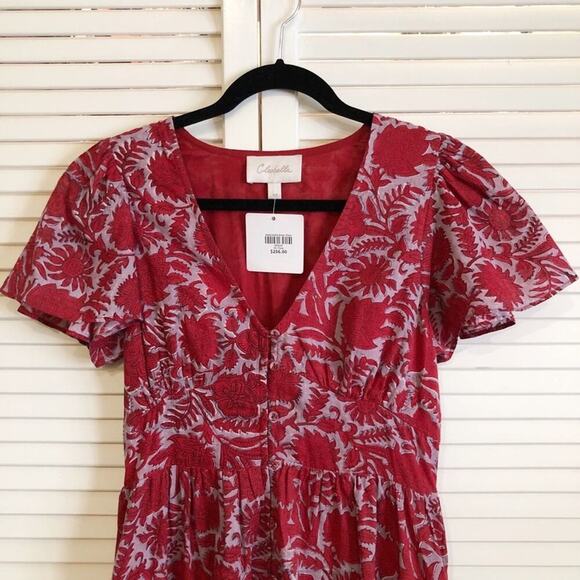 NWT Cleobella Sasha Ankle Dress Midi Maxi in Flora - Picture 6 of 10